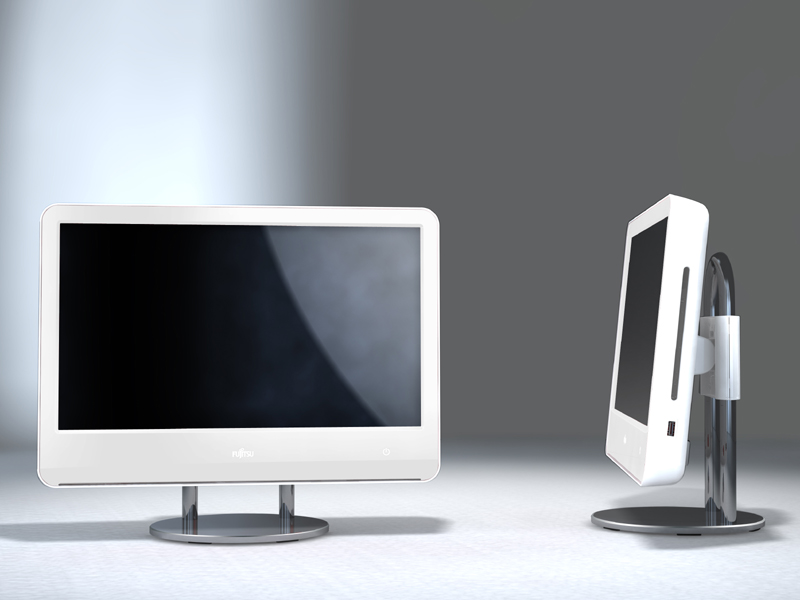 Illustration for article titled Fujitsu FMV F-A50 is iMac's Younger PC Cousin